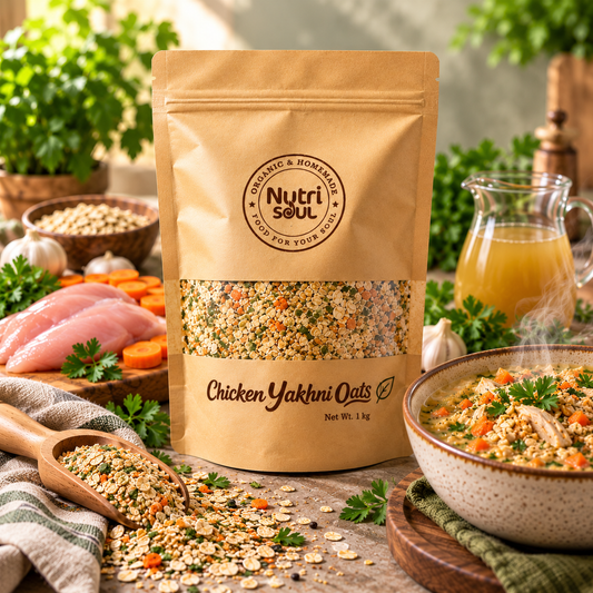 Chicken Yakhni Oats