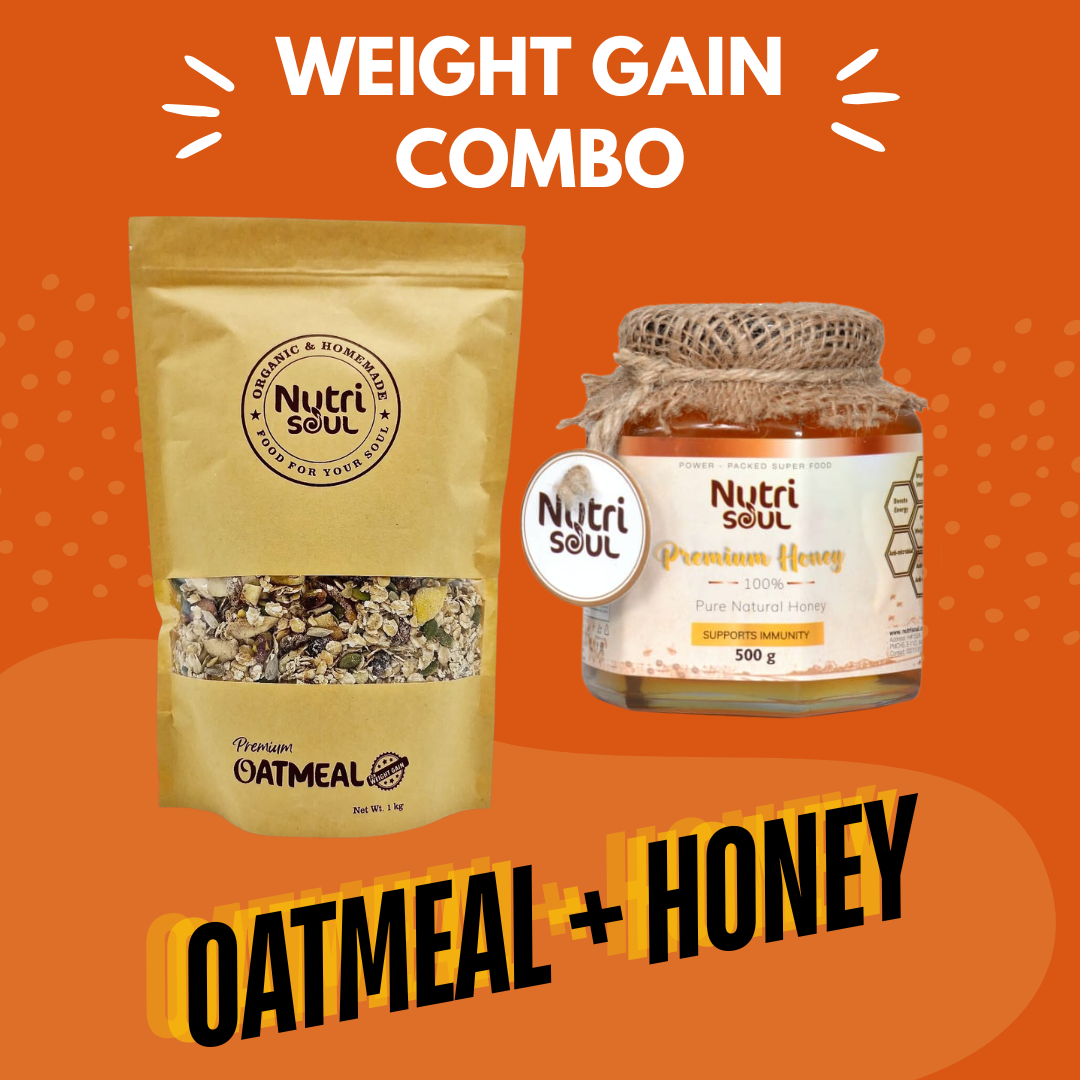 Nutri Soul Premium Oamteal for Weight gain + Premium Honey