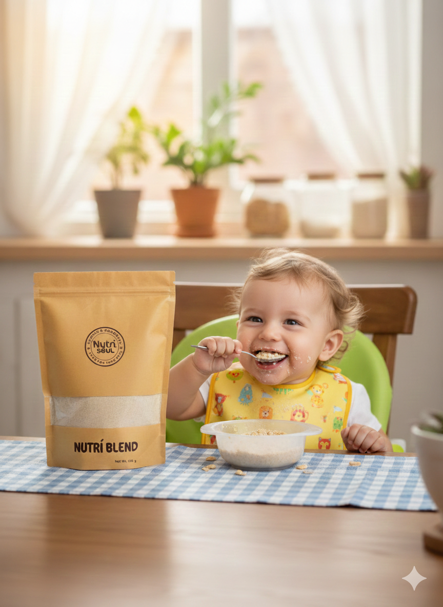 Nutri Soul's Nutri Blend Cereal for Kids (6+ Months)